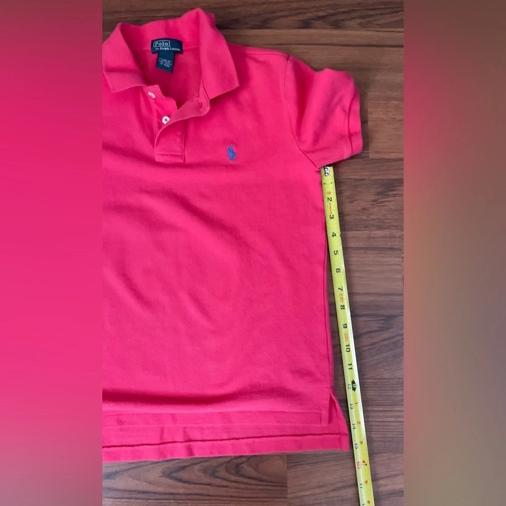 Ralph Lauren Pink Polo Classic Sporty Design